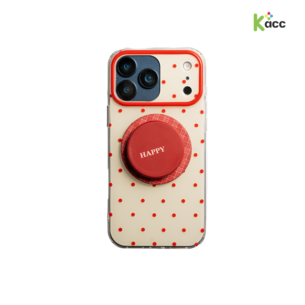 Connex รุ่น Mini dot Magnetic+POP UP เคสสำหรับ iPhone 17 / 13 PM / 14 PM / 15 PM / 16 PM / 17 PM