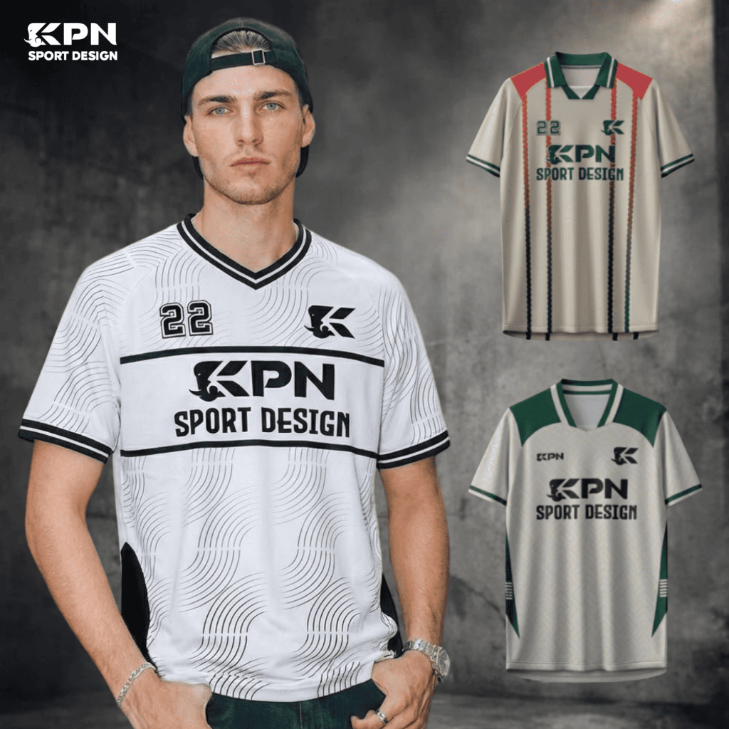 🔥KPN Sport Design เสื้อกีฬาแฟชั่น คอวี/คอปก/คอห้าเหลี่ยม สกรีนลายกราฟิกเท่ๆ รุ่น Limited 2026