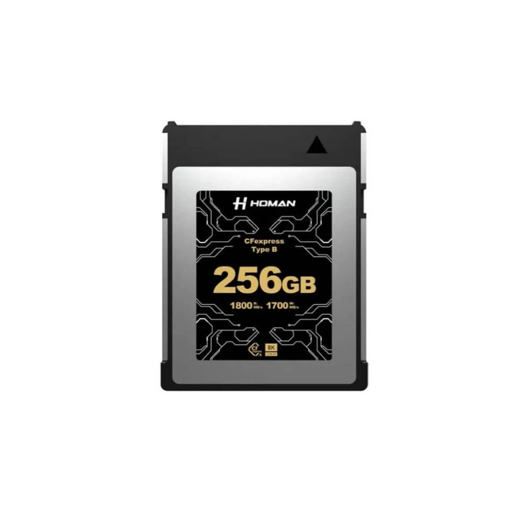 Homan CFexpress Type-B Memory Card – การ์ดความเร็วสูง ถ่าย RAW และ 8K รองรับกล้องโปร Nikon / Canon /