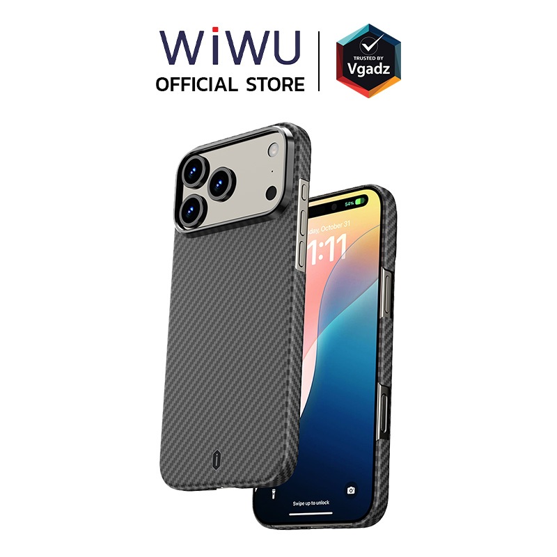 WiWU เคสสำหรับ iPhone Air / 17 Pro / 17 Pro Max รุ่น Aramid Air