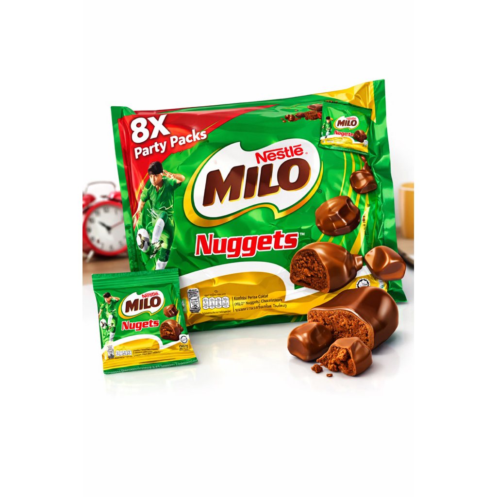 ไมโลนักเก็ต Milo Nuggets 1ห่อ 8ซอง สุดคุ้ม