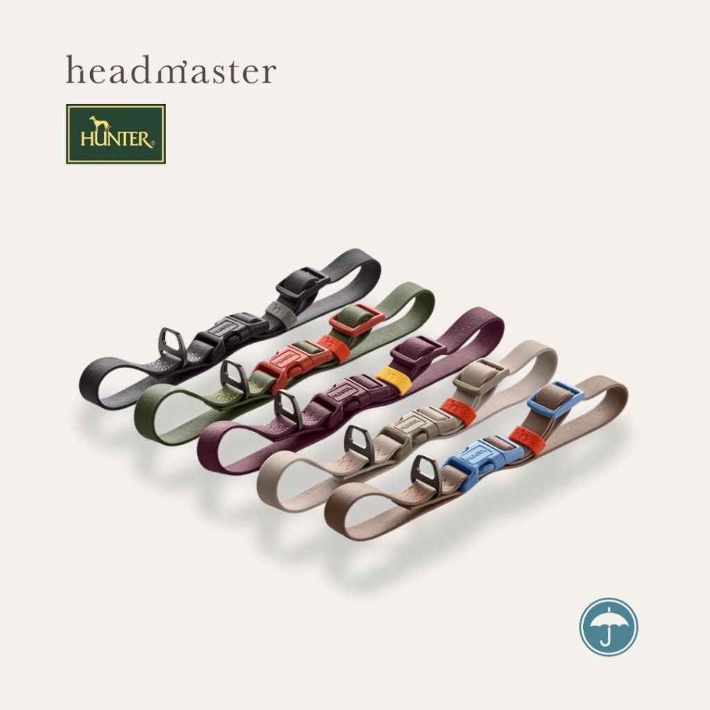 HUNTER Buckle Havanna Collar ปลอกคอสำหรับสัตว์เลี้ยง ปลอกคอสุนัข ปลอกคอกันน้ำ