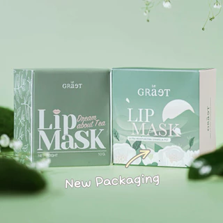 (แพ็คเกจใหม่) ลิปชาใส ลิปมาส์กสำหรับคนแพ้ง่าย Le Graet Lip Mask – Ultra Moisturizing Chamelia Pot