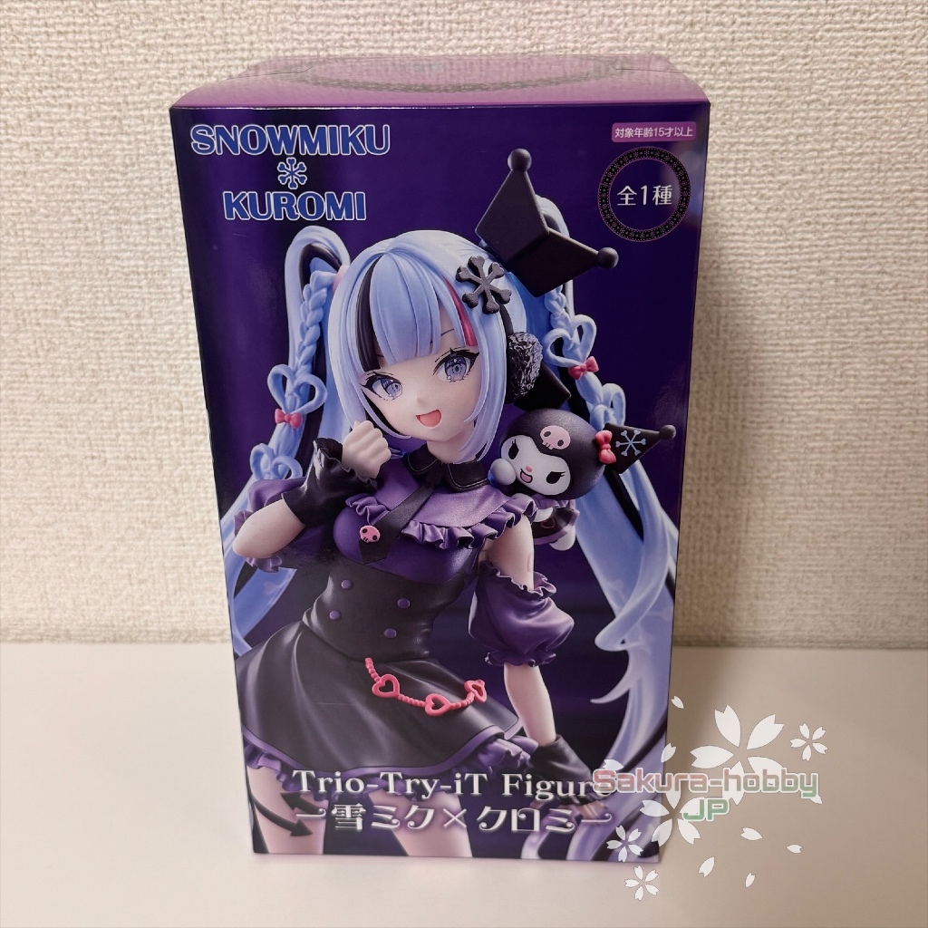 [Direct from Japan] Snow Miku x Kuromi - Trio-Try-iT Figure (100% Authentic)