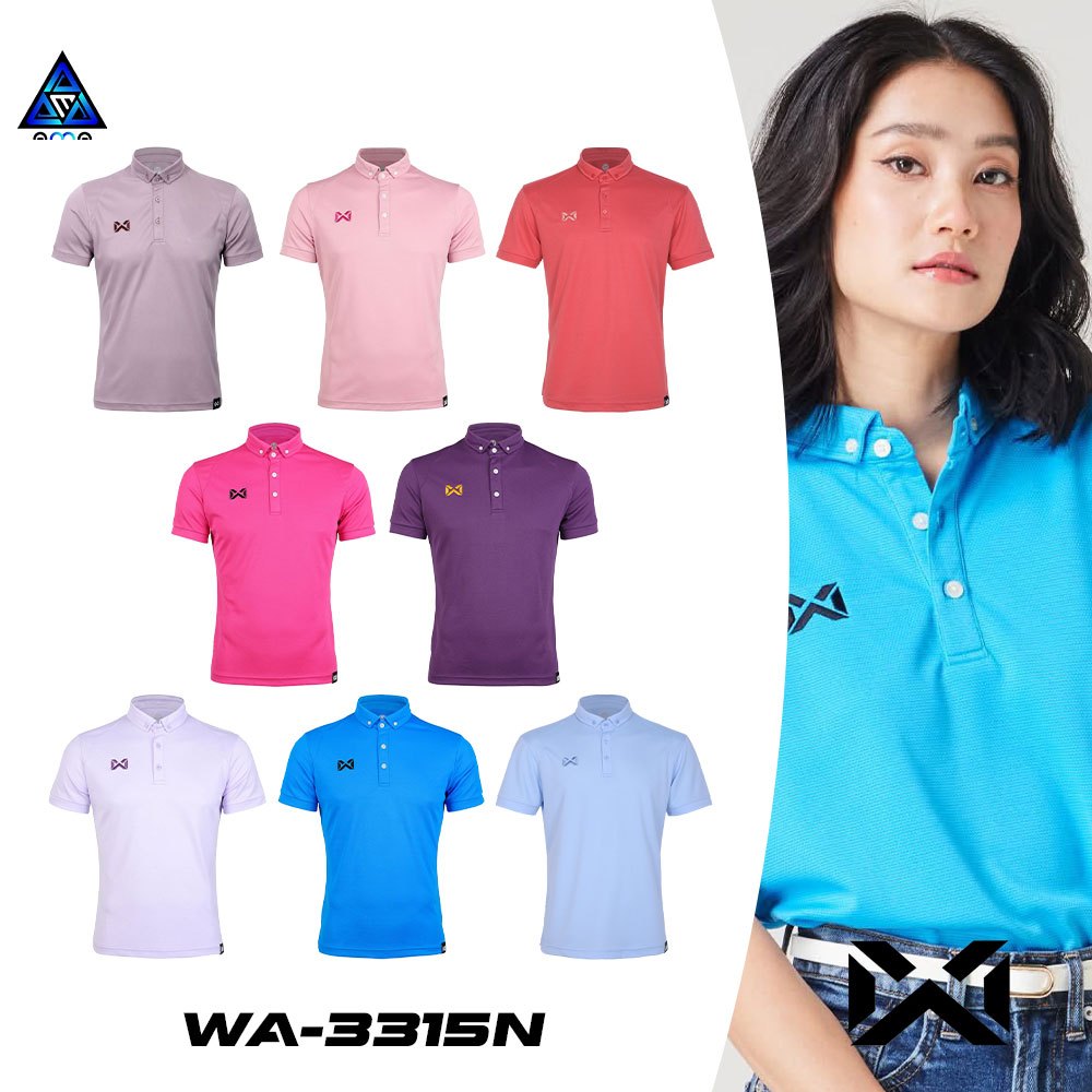 ลดแล้วลดอีก30% เสื้อ WARRIX รุ่น CLASSIC รหัส WA-3315N วาริกซ์เสื้อโปโล ไซส์ใหญ่ แท้100%