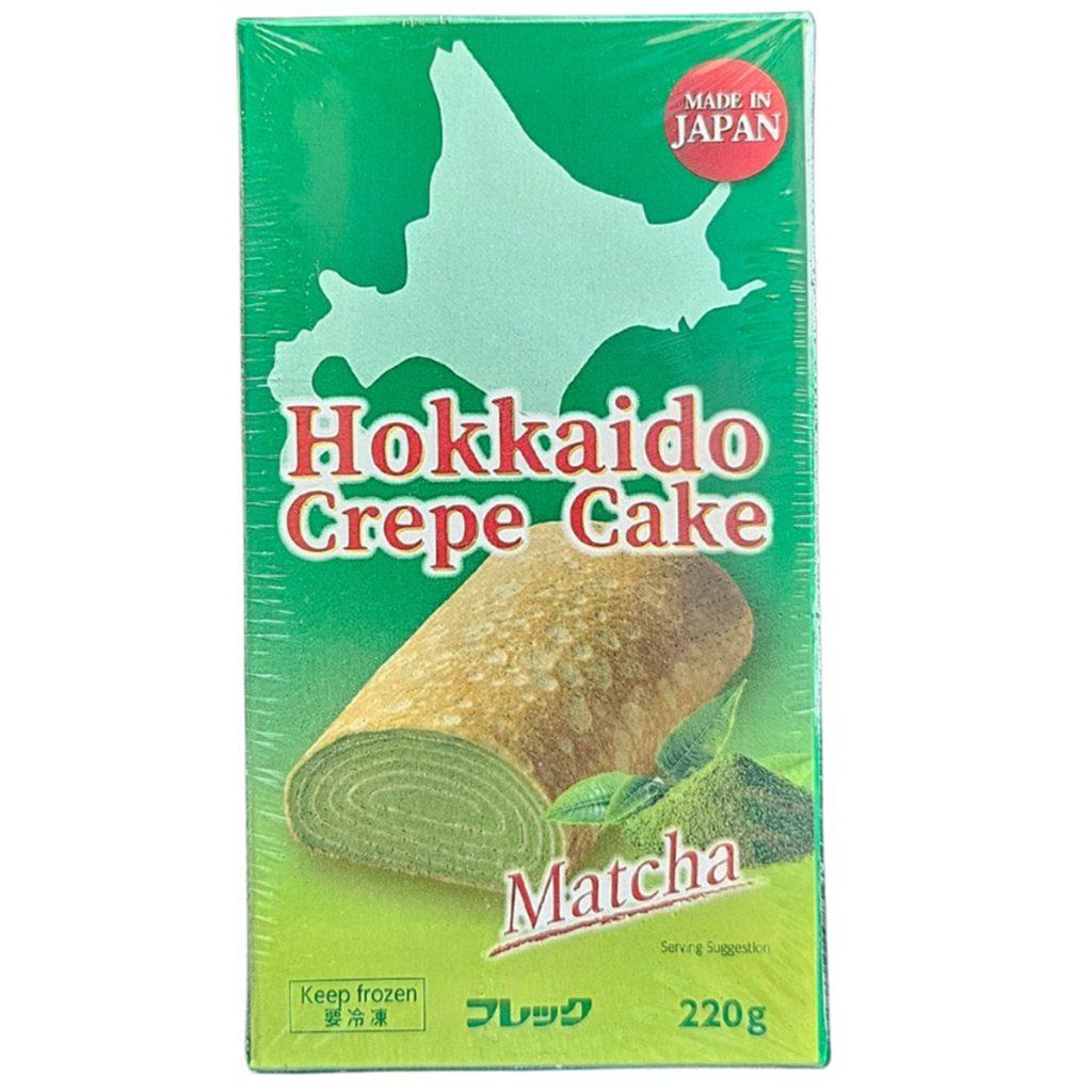 Ajinomoto Hokkaido Crepe Cake Matcha ฮอกไกโดเครปมัทฉะ 220g