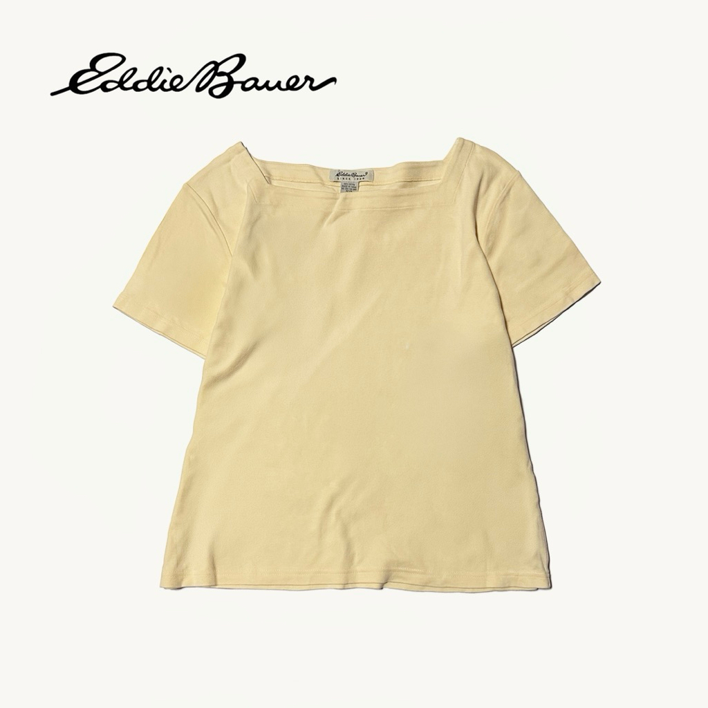 เสื้อยืดคอปาด Eddie Bauer