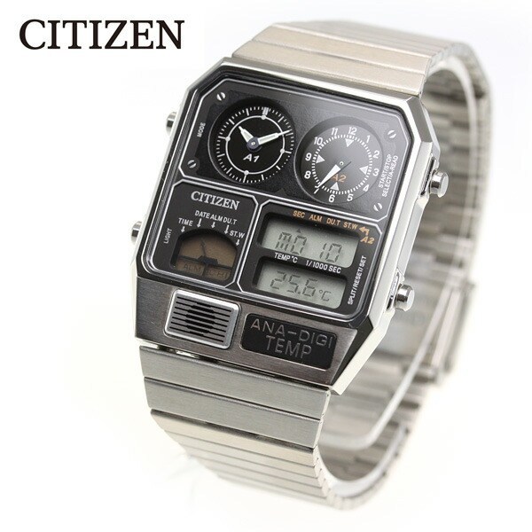 นาฬิการุ่นผลิตซ้ำ CITIZEN ANA-DIGI TEMP JG2101-78E
