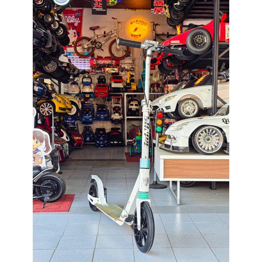 Scooter พับได้ มีโช๊ค มีเบรค มือสองญี่ปุ่น