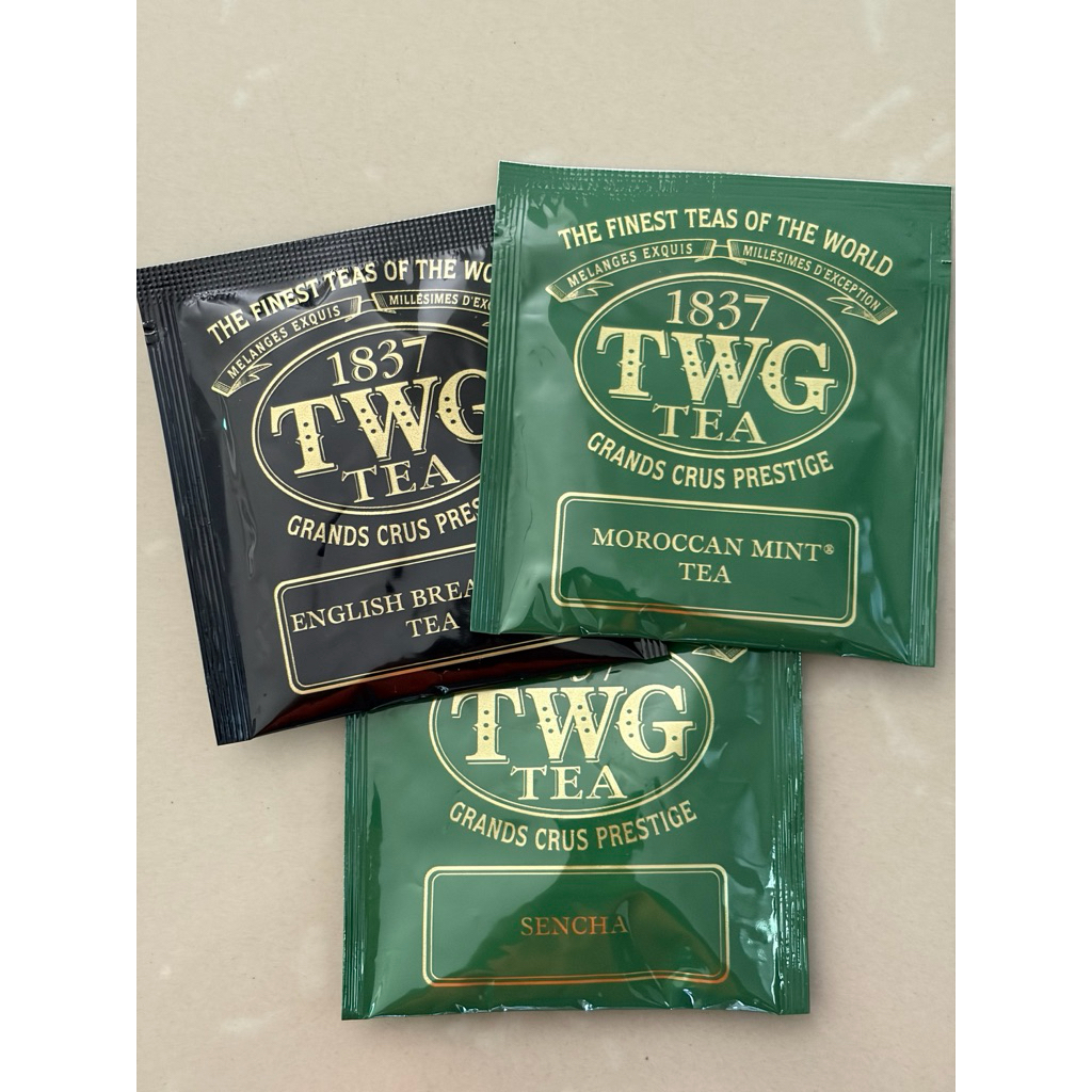 TWG Tea ชาทีดับเบิลยูจี ขนาด 2.5 กรัม #1837 #ชาซอง#englishtea#ชา#tea##chamomile#earlgray#twg##chaidi