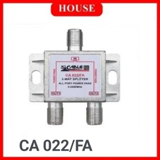CABLE Satellite Splitter All Pass 2 way รุ่น CA 022/FA
