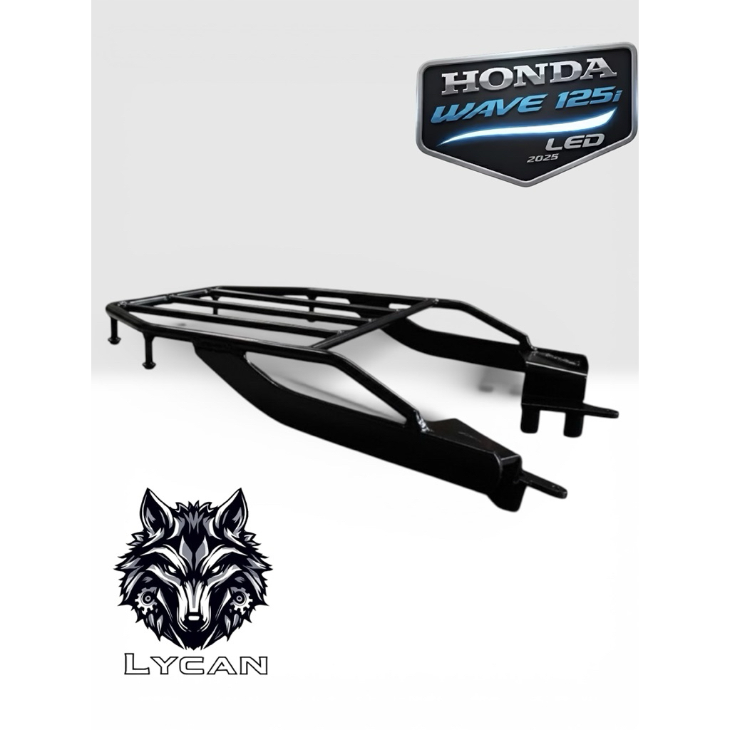 ตะแกรงท้าย Honda wave 125i led 2012-2025 new wave 125i