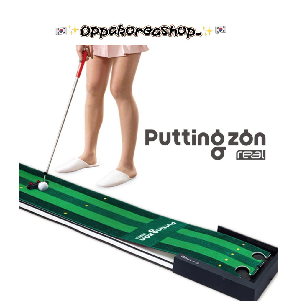 🇰🇷✨ เครื่องฝึกซ้อมพัตต์กอล์ฟ Caddy Talk Putting Zone Real Premium Putter ✨🇰🇷