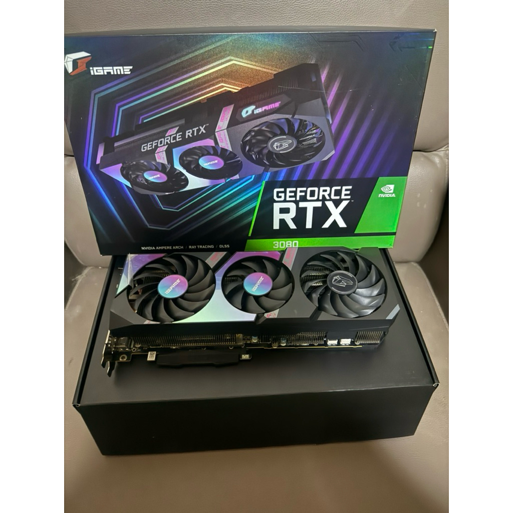 Colorful iGame RTX 3080 Ultra OC 8GB เทส3dmark ผ่าน furmark ผ่าน พอร์ตติดครบ
