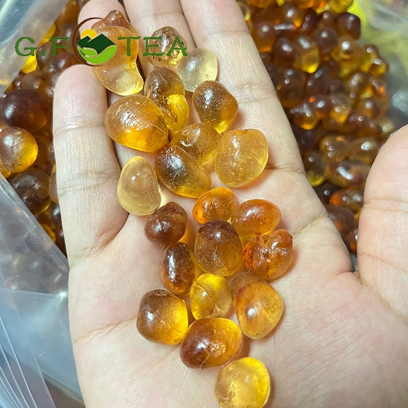 เถาเจียวแห้ง 桃胶 อำพันดอกท้อ เนื้อสะอาด อัตราการขยายตัวหลังแช่น้ำสูง รสชาติอร่อย 100กรัม-250กรัม-500กรัม PEACH GUM