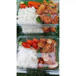 MEE กล่องใส OPS DD-104 ยกลัง(2000ใบ) บรรจุภัณฑ์เบเกอรี่ที่ใส่อาหาร กล่องข้าว ไม่เป็นไอน้ำ