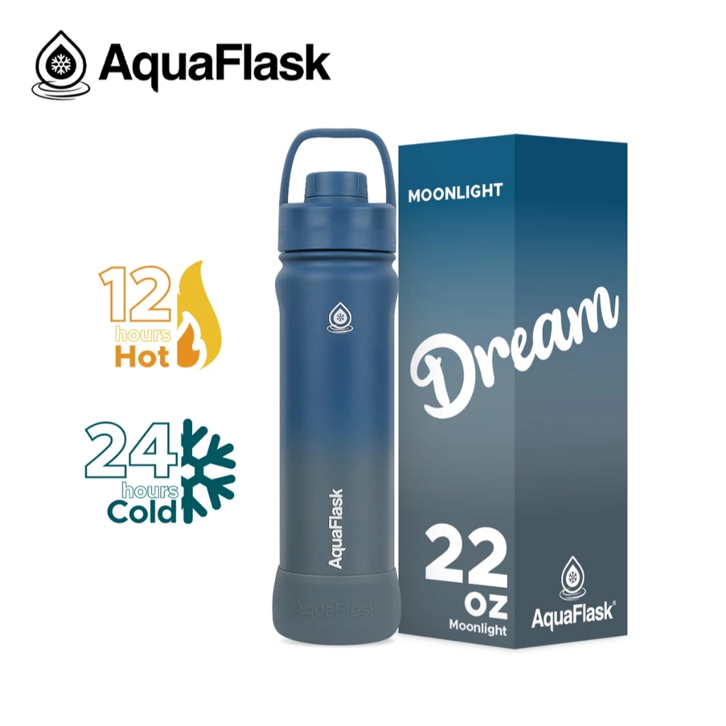 AquaFlask New Dream Collection (18/22/40oz) – New Bottle กระบอกน้ำเก็บความเย็น กระติกน้ำสแตนเลส thumbnail 8
