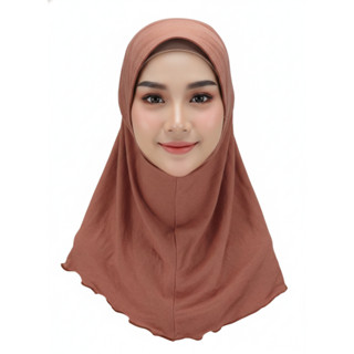 อินเนอร์ปิดคอ ทรงปล่อย ผ้าเรยอน ช่วยให้ฮิญาบไม่ลื่น