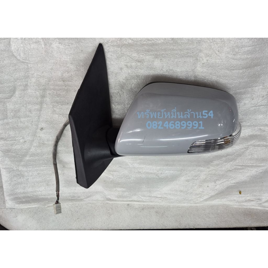 กระจกมองข้าง Toyota Vios Gen 2 ปี 2008-2012ข้างซ้ายLสายไฟ 7 เส้นปรับพับไฟฟ้า มีไฟเลี้ยวสินค้าเป็นของ