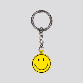 (ของเเถม) SMILEY® YELLOW METAL LIMITED KEYCHAIN