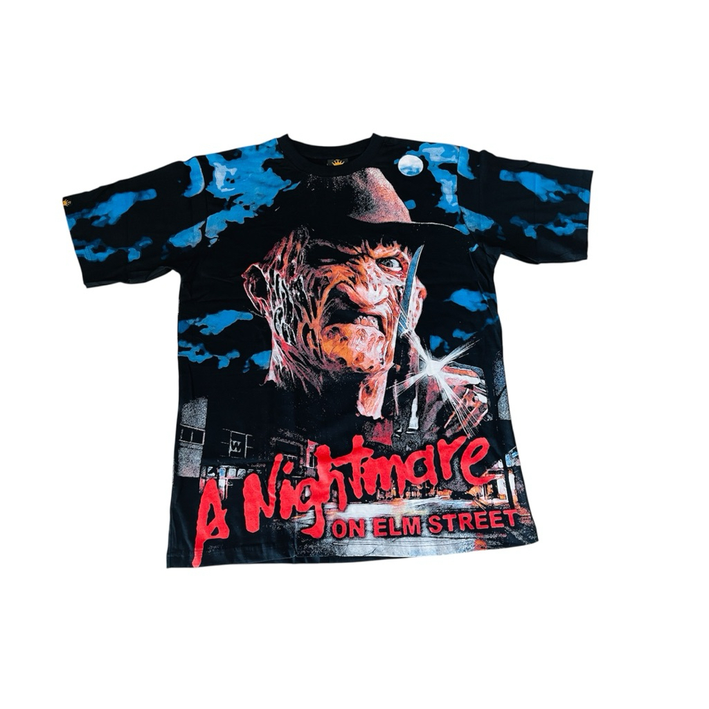 เสื้อ รุ่นFreddy Krueger เฟรดดี้ ครูเกอร์​ ป้าย​เดอะคราวน์ พรีเมี่ยม #เสื้อวินเทจ#เสื้อยืด 90s#Vinta
