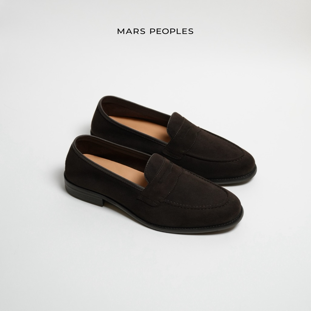 MARS PEOPLES - Unlined Penny No.3 / Dark Brown suede