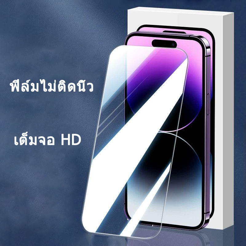 【PRO PACK】ฟิล์มกรองแสง iPhone 17/16/15 Pro Max/14/13/12/11  แบบกันสายตา + ชุดติดตั้ง ห้องกันฝุ่น! กันรอย 9H + ป้องก