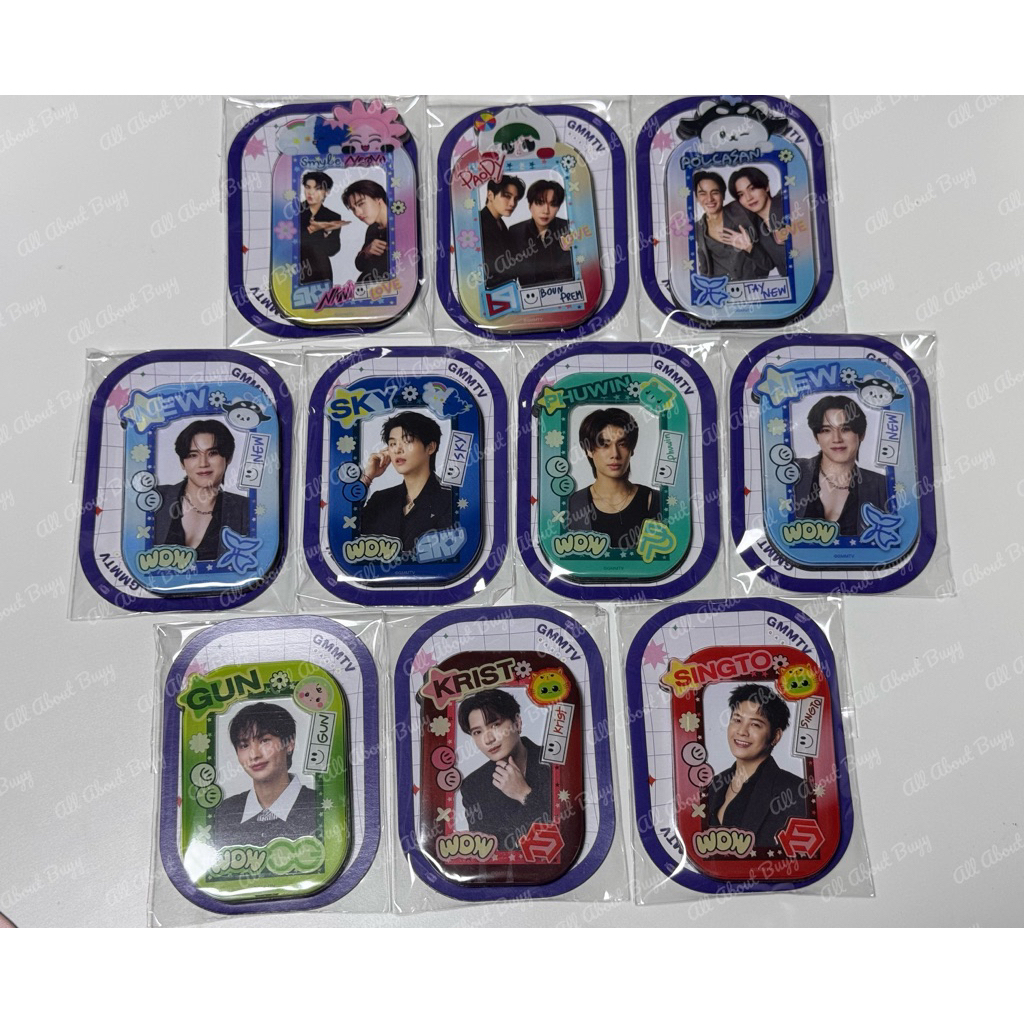 (พร้อมส่ง) | GMMTV Gasha Love magnet frame photo (JP) ราคา ถูกที่สุด ดีลบีเคเค