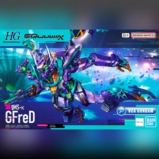 VCA 8️⃣ BANDAI GUNPLA HIGH GRADE GQuuuuuuX GQ HG GFRED GUNDAM ประกอบ หุ่นยนต์ โมเดล กันดั้ม กันพลา ของเล่น