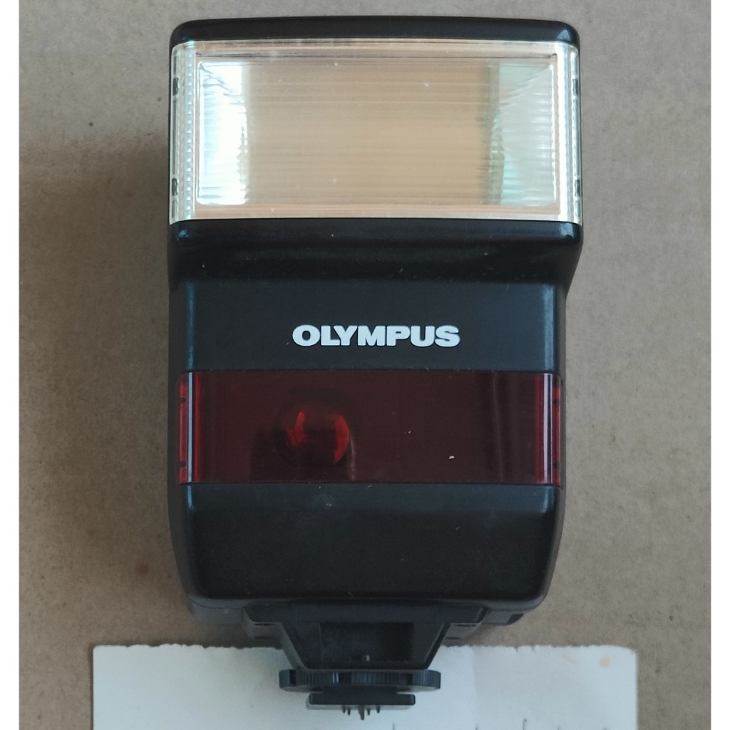 แฟลช Olympus F280  สำหรับกล้องฟิล์ม Olympus OM3Ti, OM4Ti (ขายเป็นอะไหล่)