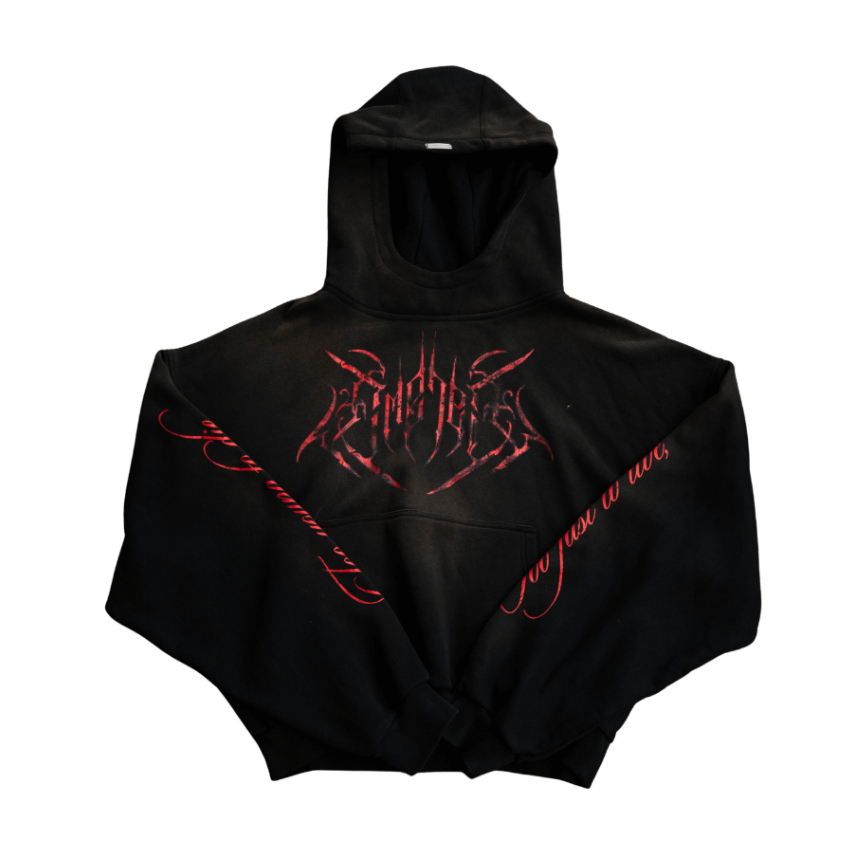 EM BURIED FAITH HOODIE BK 01 / เสื้อฮู้ดดี้