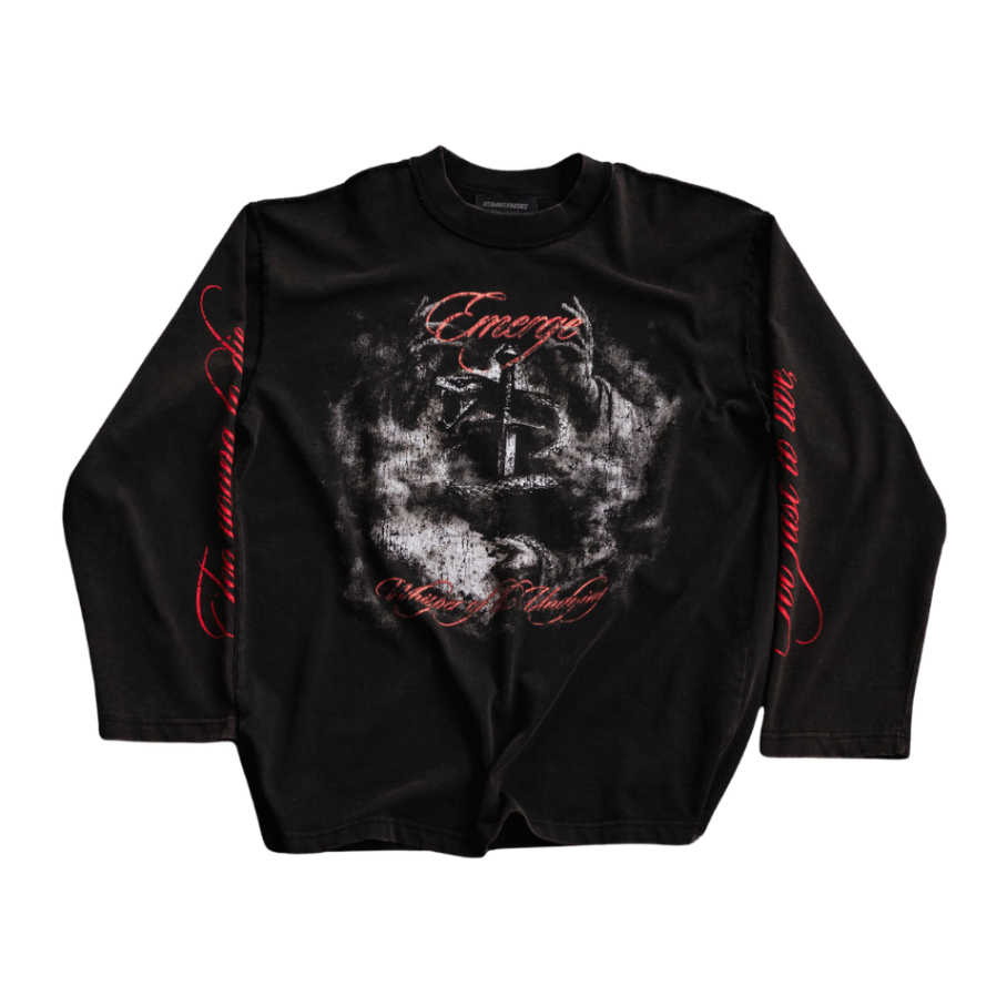 EM ASHBORNE SHADOWS LONG-SLEEVED T-SHIRT / เสื้อยืดแขนยาว ราคา ถูกที่สุด ดีลบีเคเค