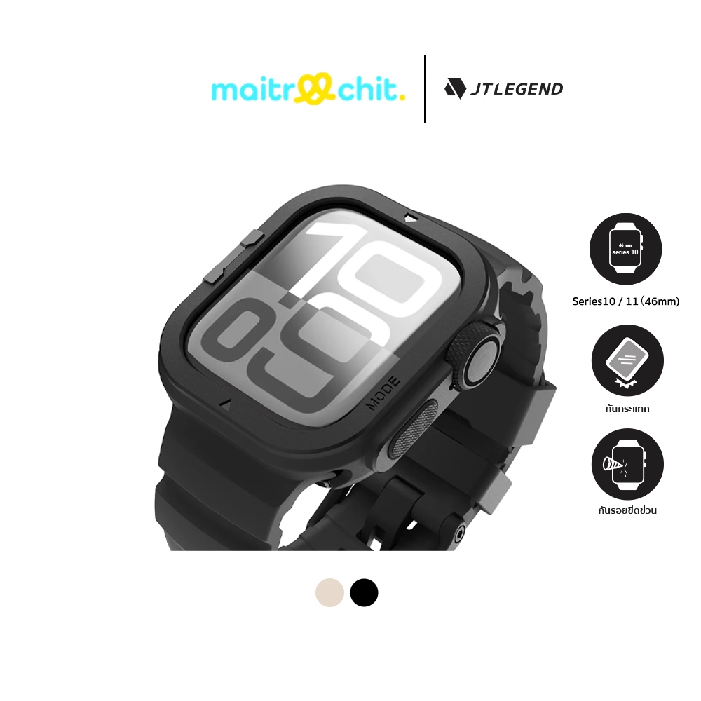 JTLEGEND รุ่น Terra เคสสำหรับ Apple Watch Series 10/11 (46 MM)