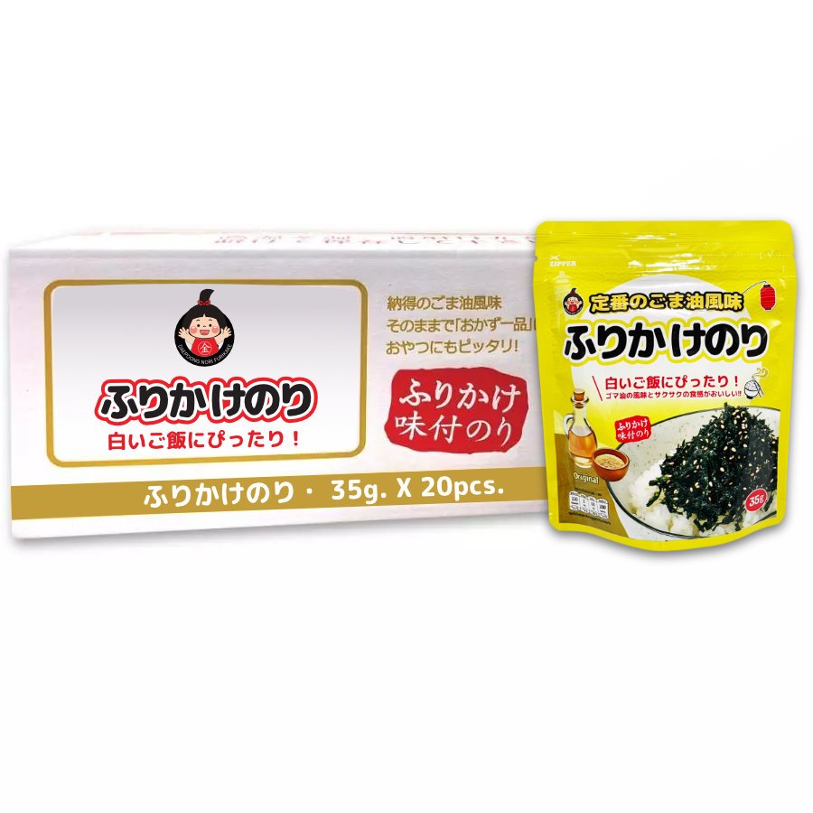 แดพุง สาหร่ายโรยข้าว รสออริจินอล แบบยกลัง Daepoong Dried Laver Original Carton