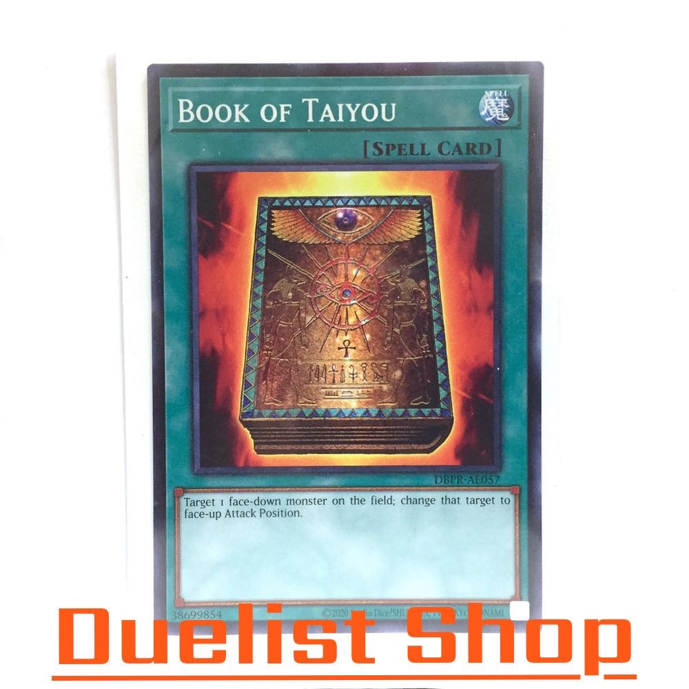 Book of Taiyou (N,P) Spell [Normal] ชุด DBPR-AE057 การ์ดยูกิโอ (Yu-Gi-Oh!) OCG Asia EN