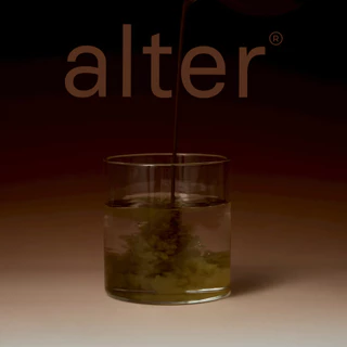Alter hojicha plant-based protein โปรตีนพืช รส โฮจิฉะ โปรตีนพืช โปรตีน1กระปุก