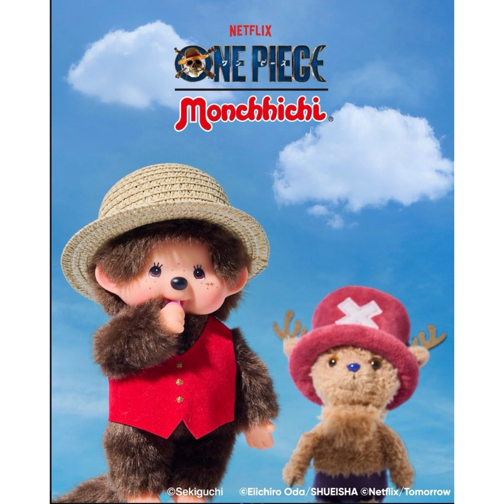 Monchhichi x ONE PIECE 🏴‍☠️✨ ⚓️