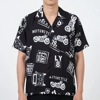 เสื้อเชิ้ตฮาวายรวมลาย อก 38-52 นิ้ว M-3XL ผ้าไหมอิตาลี ผ้านุ่มเด้งใส่สบาย (มีของพร้อมส่ง)
