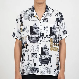 เสื้อเชิ้ตฮาวายรวมลาย อก 38-52 นิ้ว M-3XL ผ้าไหมอิตาลี ผ้านุ่มเด้งใส่สบาย (มีของพร้อมส่ง)