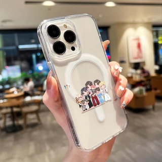 เคสแม่เหล็ก เคส For Samsung A06 A56 5G A16 A07 4G A17 5G S26 Edge A26 A36 A55 5G A15 A35 A54 S25 Ultra S24 FE เคสทรศัพท์