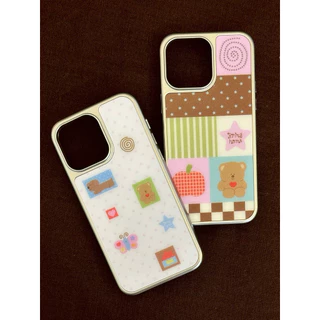 Bringhome Silver Phone case Magnetic เคสโทรศัพท์ แม่เหล็ก