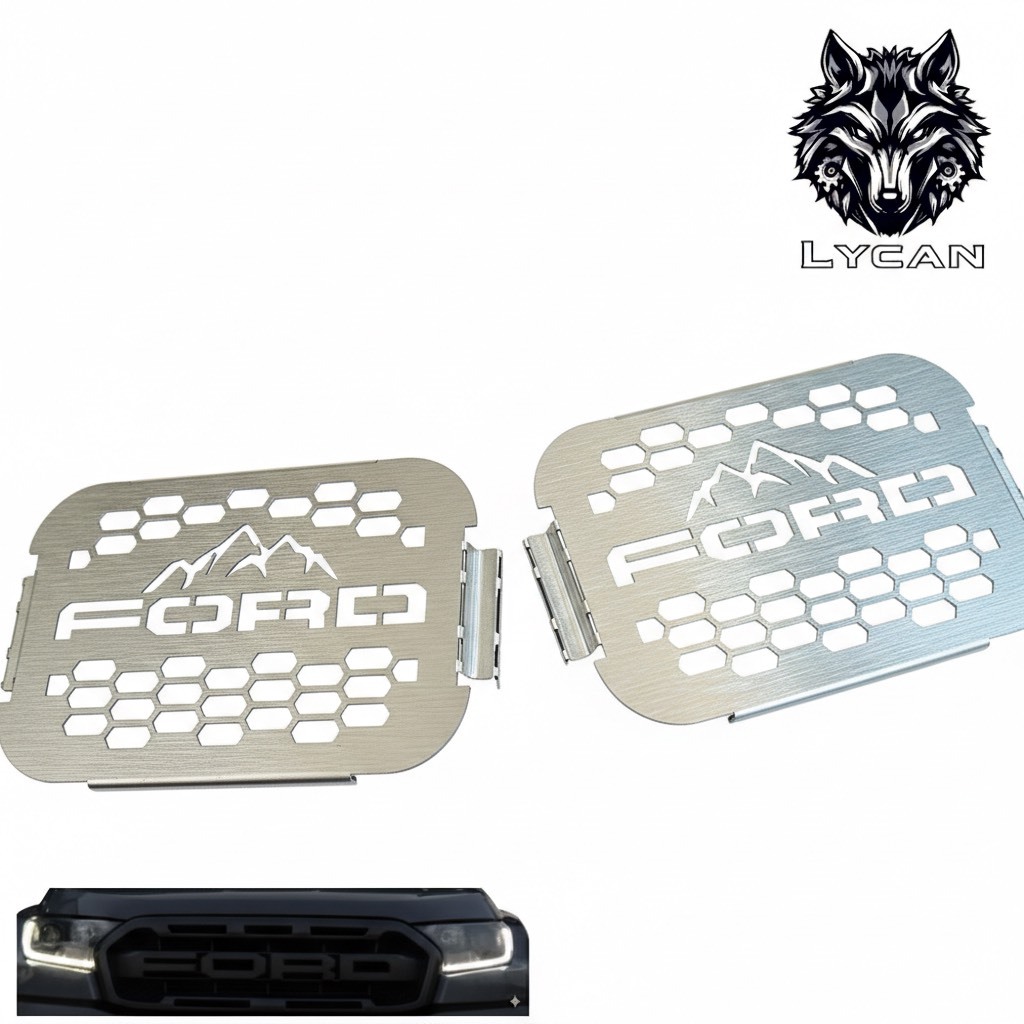 กันหนู Ford 2012-2021 เเผ่นปิดกันหนู Ford ranger / Raptor /Everest  เเบบไม่ต้องใช้เทปกาว❌M❌