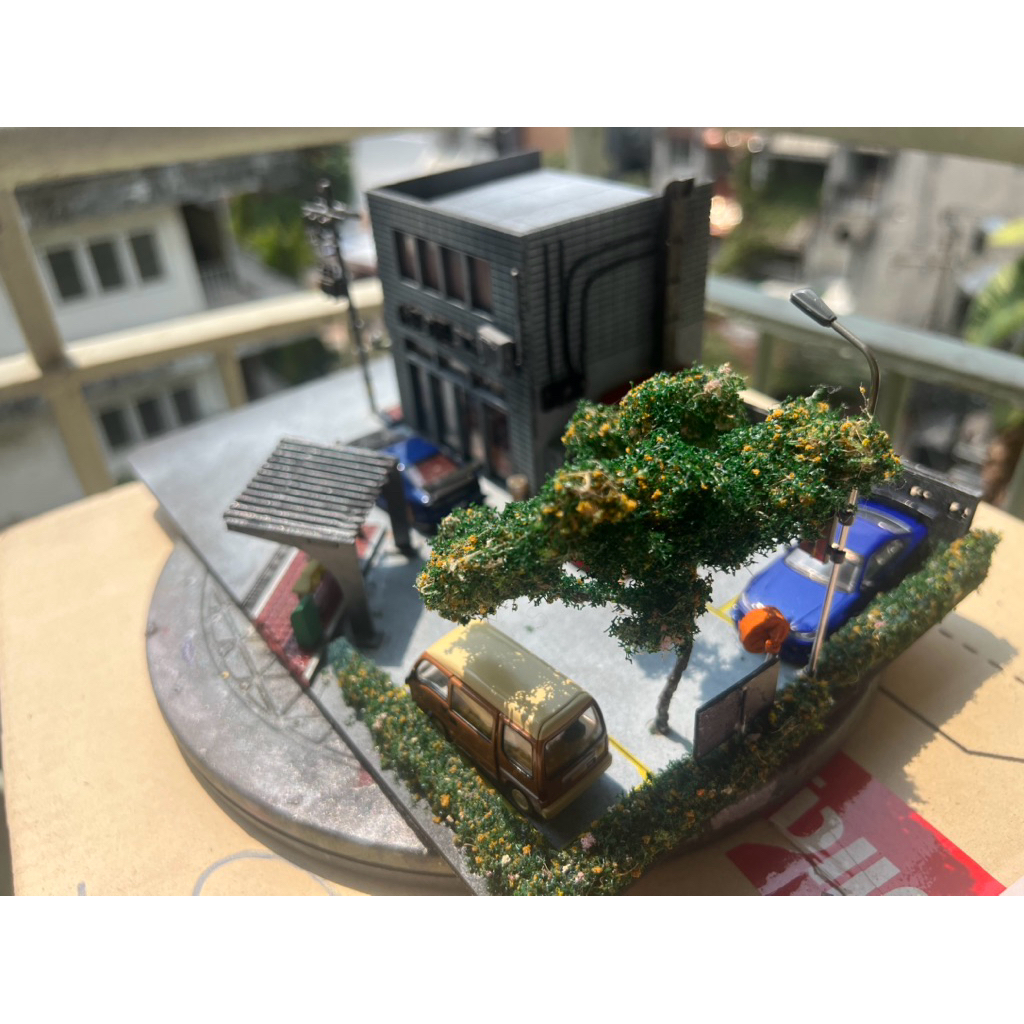 JDM Modify shop 1:64 diorama