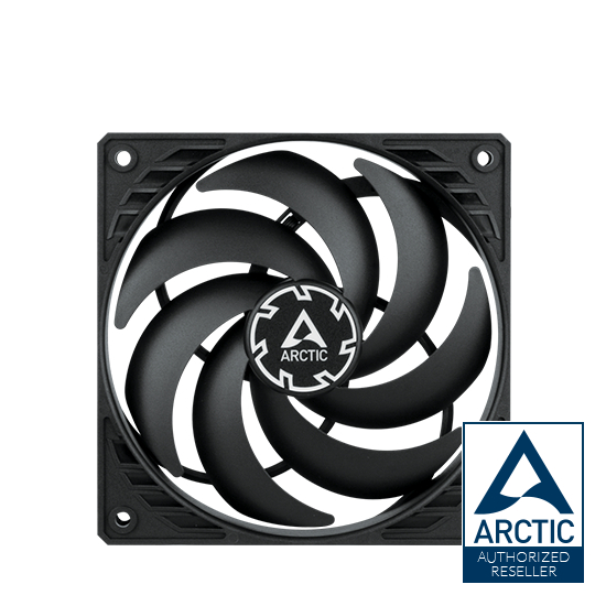 ARCTIC P12 PWM PST SLIM BLACK (Computer fan / พัดลมระบายความร้อนคอมพิวเตอร์)