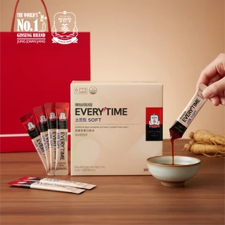 JUNG KWAN JANG Korean Red Ginseng Extract Everytime Soft – โสมแดงชนิดพร้อมดื่ม 10มล. X 30ซอง