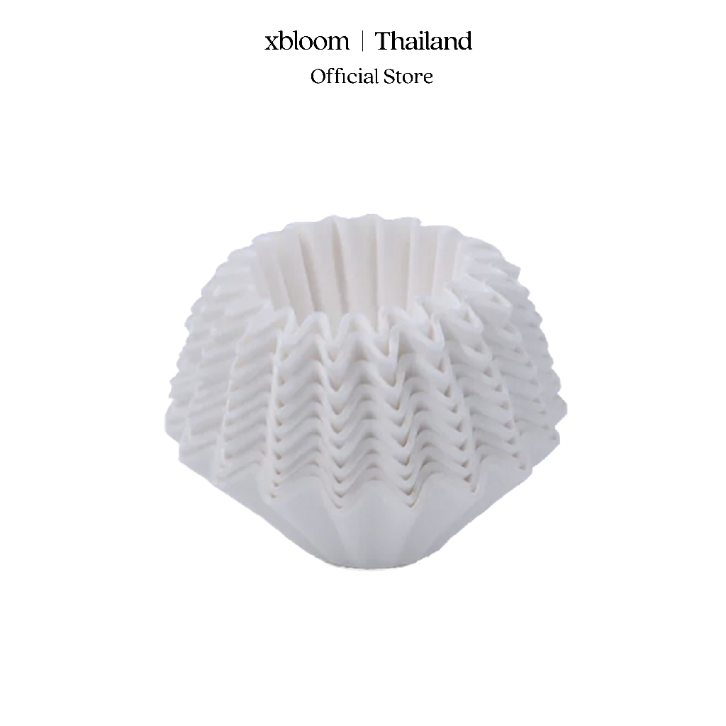 xBloom Premium Paper Filter Coffee (100 แผ่น) กาแฟฟิลเตอร์ กระดาษกรองกาแฟแบบหยัก
