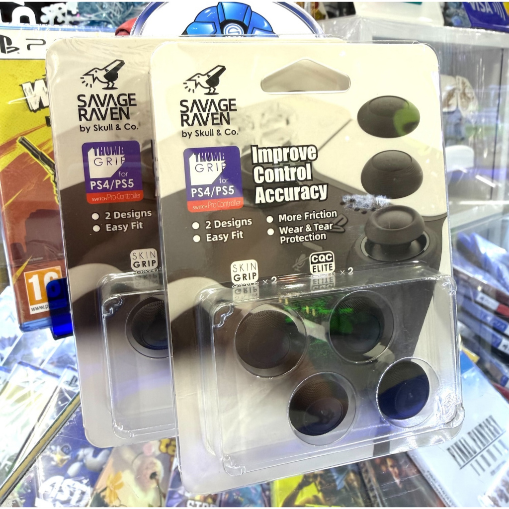 [พร้อมส่ง]Skull & Co: Thumb Stick Cover ใช้ได้สำหรับจอย PS4, PS5, XBOX & SWITCH เท่านั้น สินค้าของแท้ พร้อมส่ง