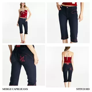 Merge Official - Merge Capri Jeans (พร้อมส่ง)