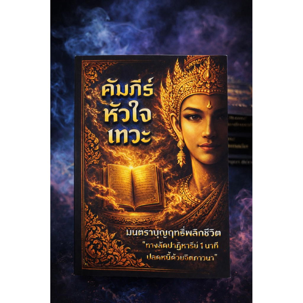 คัมภีร์หัวใจเทวะ: ทางลัดปลดหนี้-เปิดดวงเศรษฐี รวมวิชาลับมหาเวทย์ (นะหน้าทอง-เสกสีผึ้ง-อาบน้ำว่าน) ทำเองได้ใน 1 นาที!
