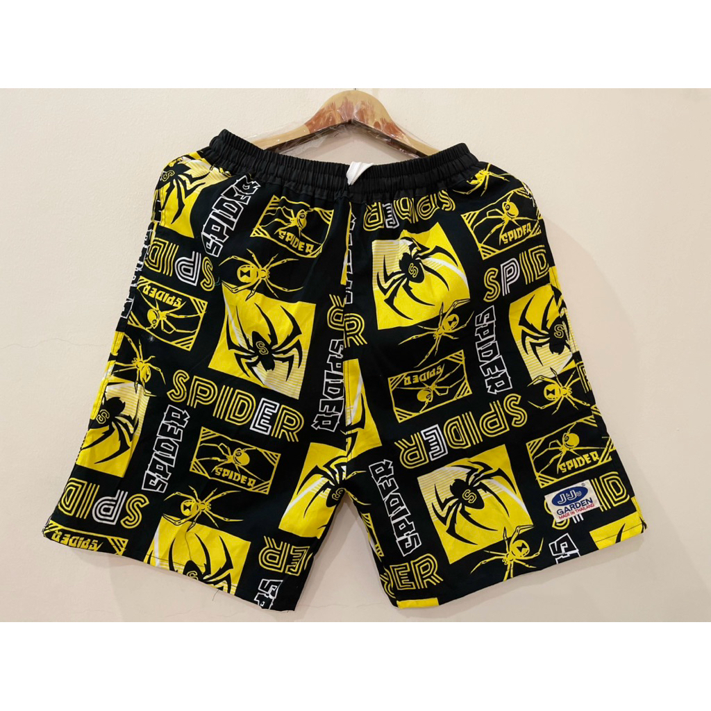 กางเกงเจเจขาสั้นแท้ 💯%ลายแมงมุงมาใหม่สีสวยสดใส่นาใส่ครบไซร์